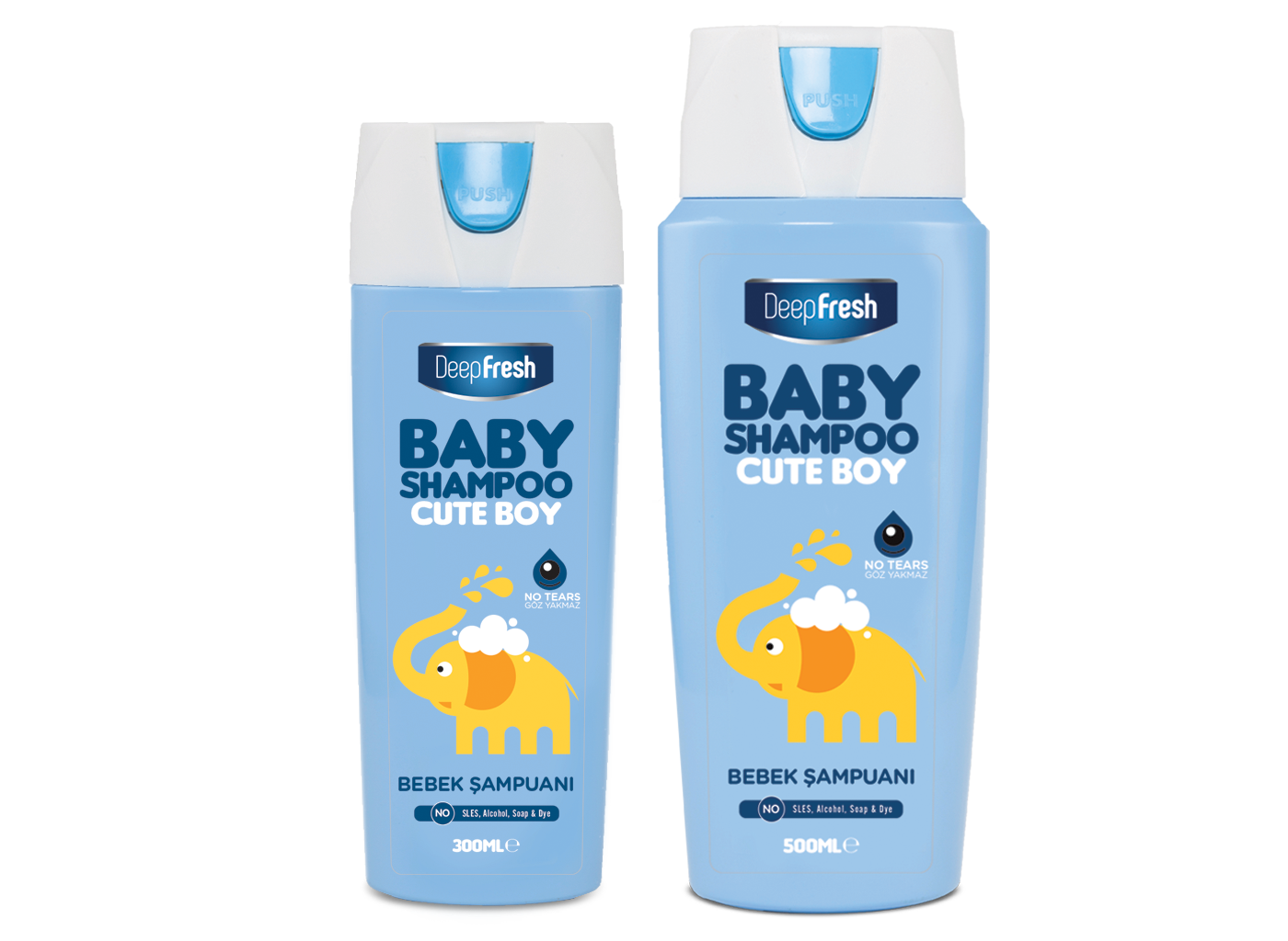 Cute Boy Baby Shampoo